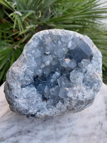 65kg celestite open - celestite, geode