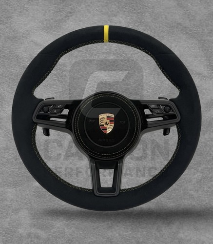 Porsche alcantara steering - alcantara,