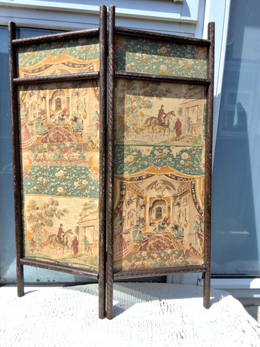 Small antique foldind screen - antique,