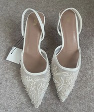 Zara Women's White Beaded