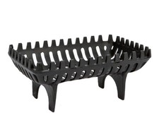 Fire grate log basket holder - fire, &