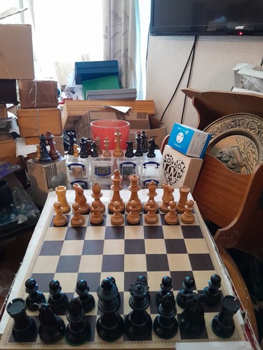 Large vintage staunton - staunton, chess