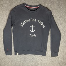 Zara Mens Jumper Large L Navy