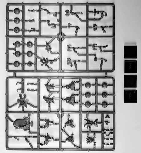 Dwarf warriors sprue - dwarf,