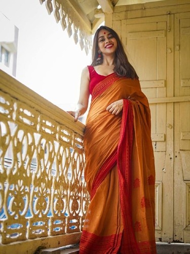 Indian party wear saree bridal - saree,