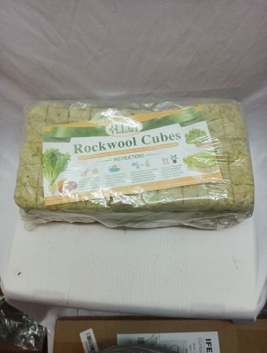 Rockwool cubes starter plugs - rockwool,