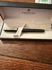 Sheaffer Black & Gold Fountain Pen