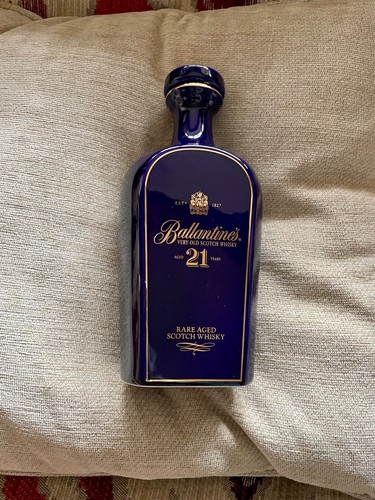 Ballantine blue porcelain - ballantine's,