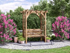 Dunster House Wooden Pergola