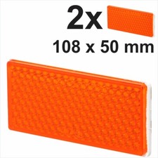 2x 108x50mm Self-Adhesive