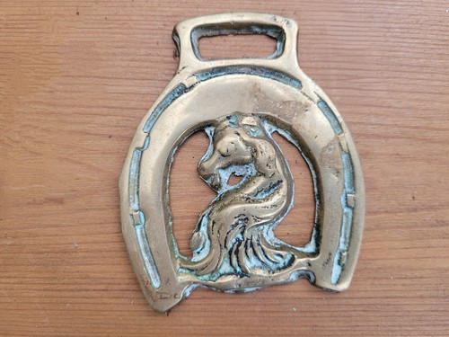 Horse brass griffin sea - -,