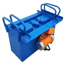 110V Hollow Soil Block Brick Mold Interlocking Paving Brick Making Machine 40W