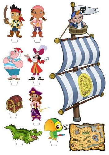 Personalised pirate ship - personalised,