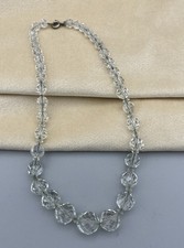 1930s Vintage Czech Faceted