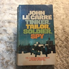 Tinker Tailor Soldier Spy John Le Carré 1975 Bantam Book Cold War Espionage