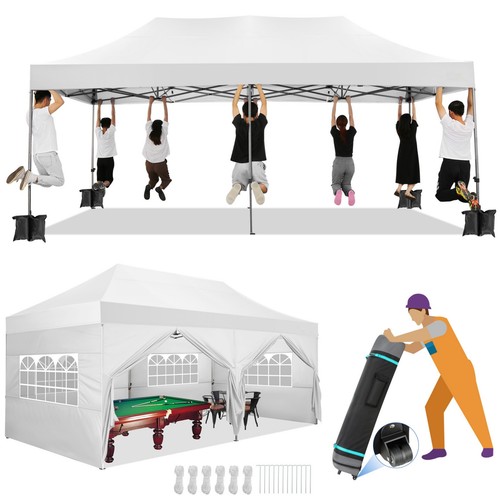 X20 pop canopy tent - up,