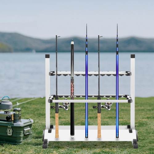 Fishing rod rack stand - fishing,