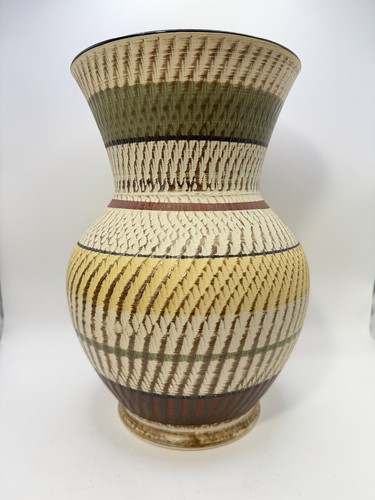 West german pottery vase - west,