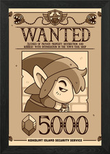 Zelda Legend of Thief Framed