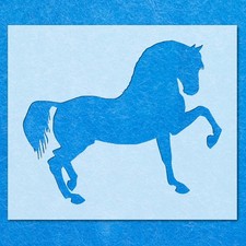 Horse Leg Up Stencil: Mylar