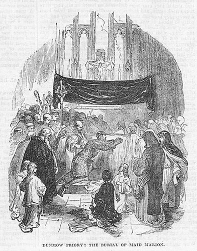 Dunmow priory the burial - dunmow,