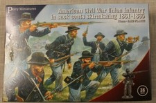 PERRY MINIATURES - AMERICAN CIVIL WAR UNION INFANTRY IN SACK COATS 1861 - 1865
