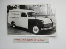 DOCTOR MEDICAL  SINGAPORE  PHOTOGRAPH COMMER  Malacca VAN DISPENSARY  15 /10 CM 