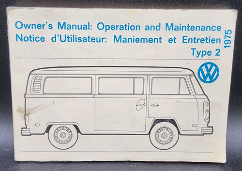 1975 volkswagen bus type 2 - vw,