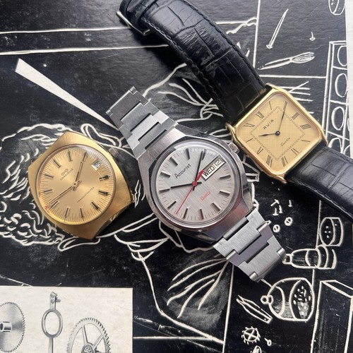 Vintage men quartz and - vintage,