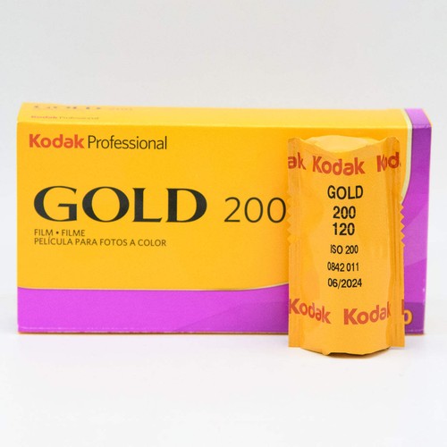 Kodak gold 200 120 medium - gold,