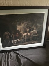 a vintage ashgilt framed