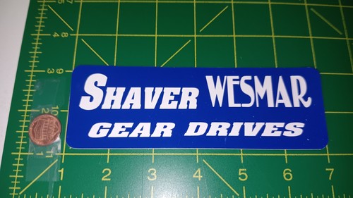 Shaver wesmar stickers decal - shaver,