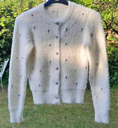 River island white fluffy - river,