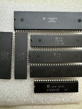 Commodore Amiga Set Of Chips A500,rev6A 1990 set of chips+ 1.3 rom