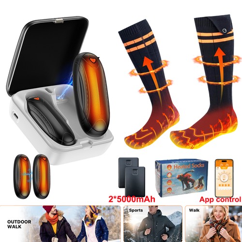 Electric heated socks 10000mah - electric,