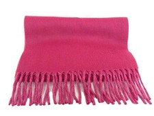 Hermes Evelyne Puncing H Cashmere Long Fringe Scarf Pink Box 170cm 67''