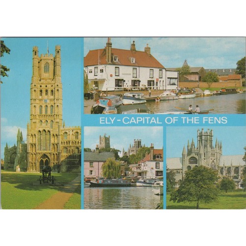 Postcard ely capital the - of,