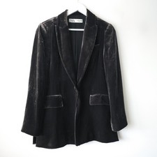 Zara Velvet Tabacco Blazer