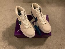 Men’s Nike SB Zoom Blazer Mid - White/Court Blue (UK 9, Great Condition)