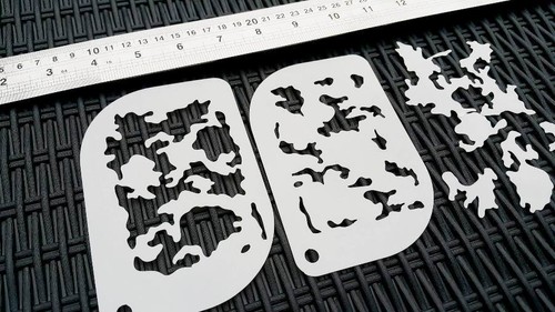 Set 2pcs camouflage - of,