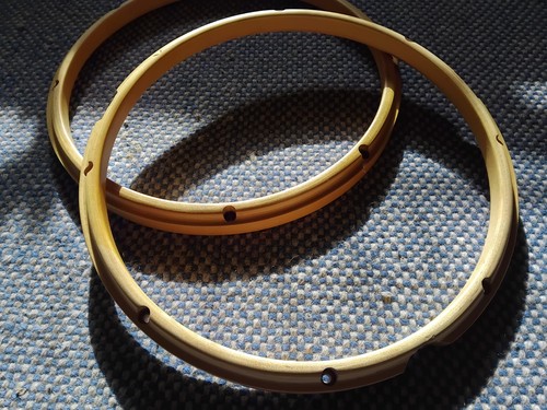 Maple floor tom rims - , 14".