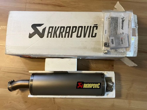 Akrapovic titanium slip - titanium, slip-on