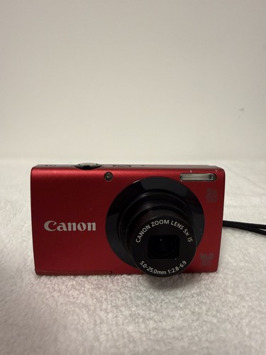 Canon powershot a3400 red - powershot,