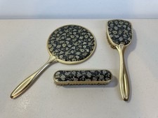 Vintage 3 Piece Black And Gold