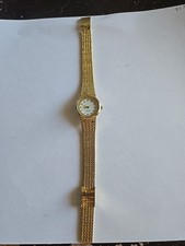 QUARTZ 18K GOLD ELETROPLATED