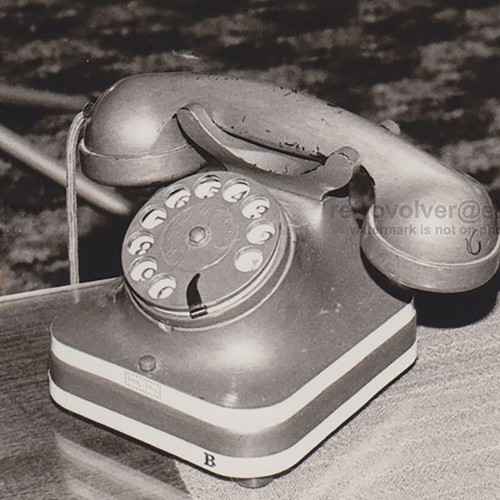 Rotary dial telephone - rotary,