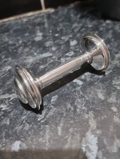 Silver Plated Baby Rattle 