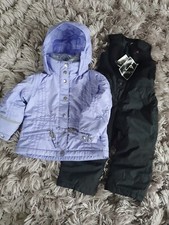 Girl's Poivre Blanc  / Vertical Ski Suit 18-24 Months