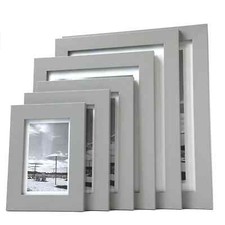 Photo Frames, Grey Wooden