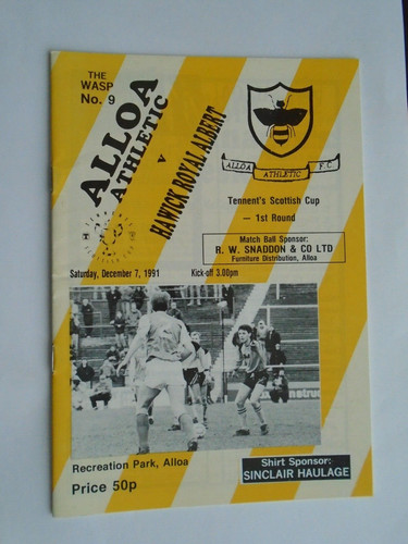Alloa athletic hawick royal - v,